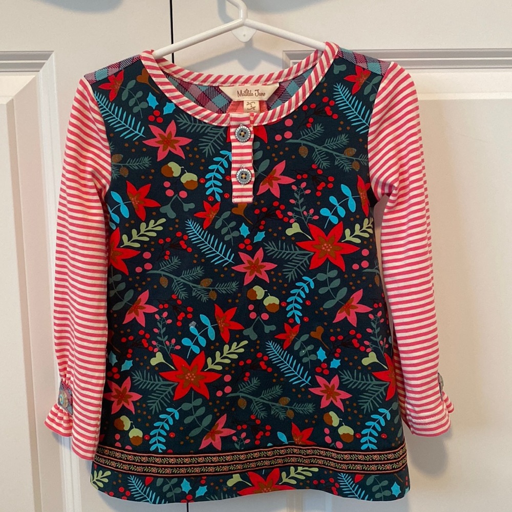 Matilda Jane christmas tunic size 2 T worn once - Picture 1 of 3